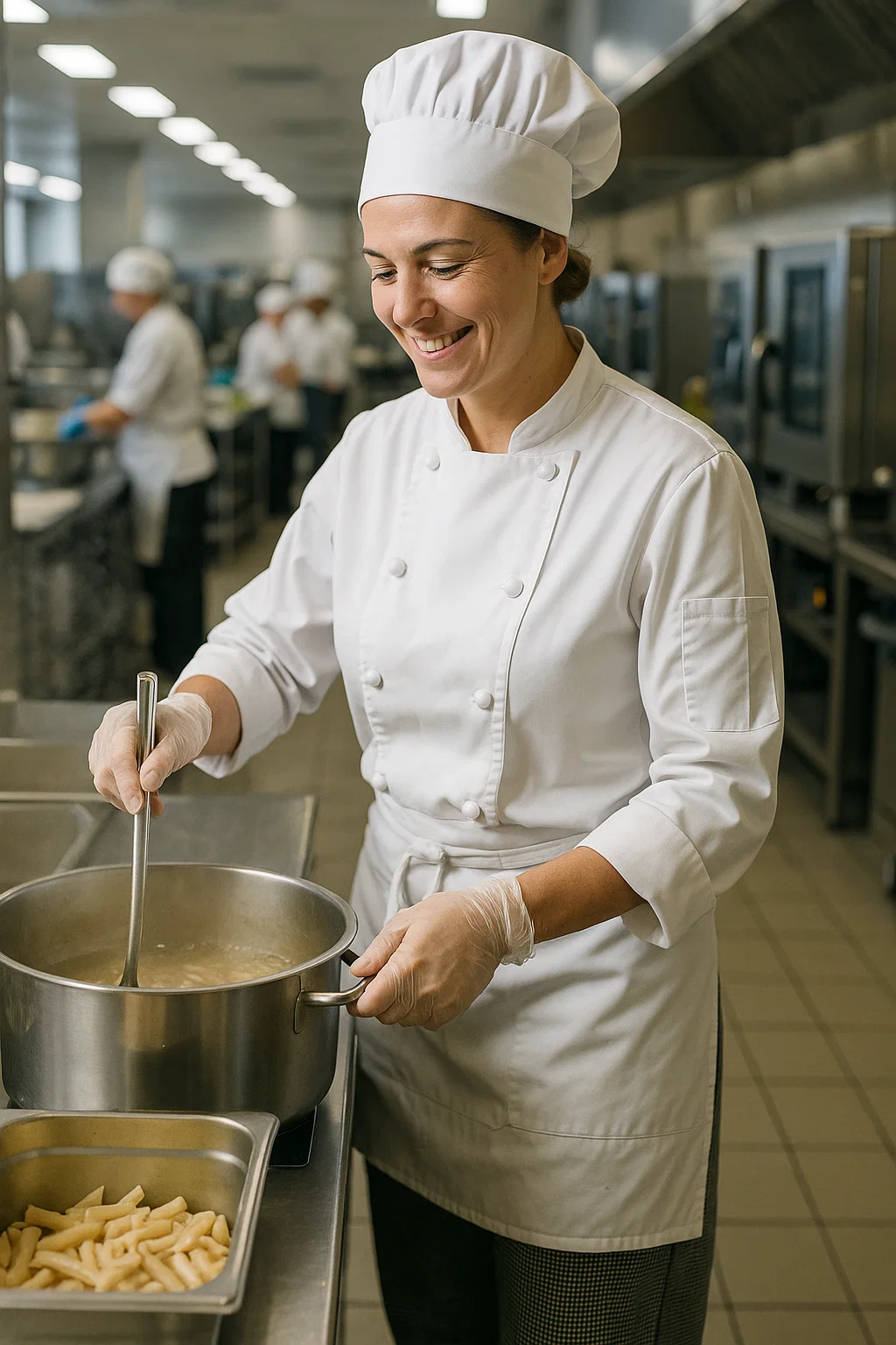 Chef de production en restauration, fiche métier, Thedra