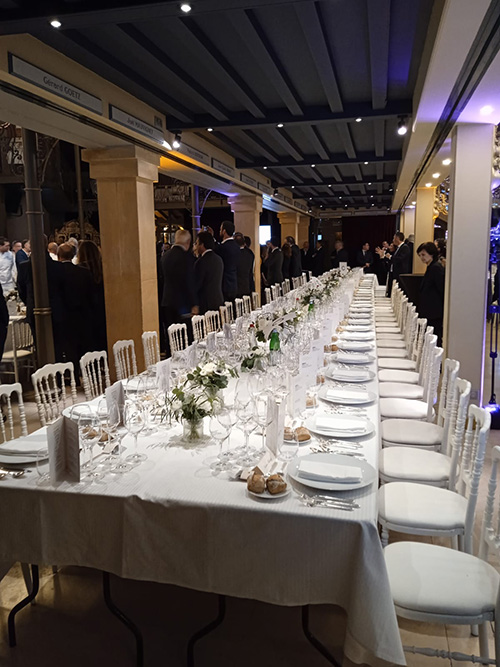 Diner des grands chefs thedra intérim présent